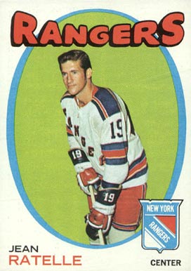 1971 O-Pee-Chee Jean Ratelle #97 Hockey Card