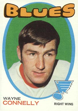 1971 Topps Wayne Connelly #127 Hockey Card