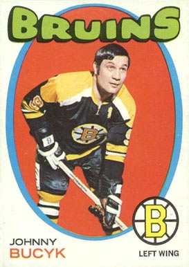 1971 Topps Johnny Bucyk #35 Hockey Card