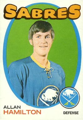 1971 Topps Al Hamilton #49 Hockey Card