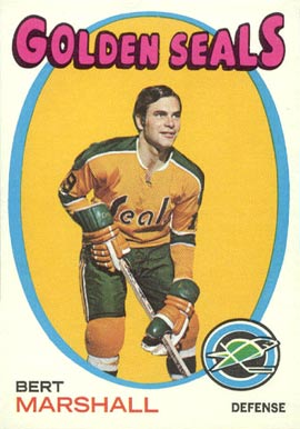1971 Topps Bert Marshall #73 Hockey Card