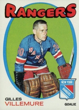 1971 Topps Gilles Villemure #18 Hockey Card