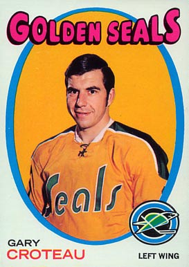 1971 Topps Gary Croteau #17 Hockey Card