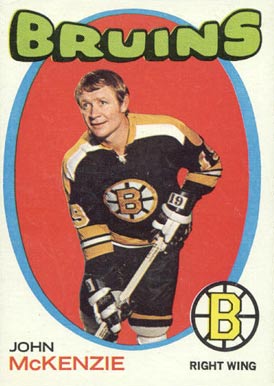 1971 Topps John McKenzie #82 Hockey Card