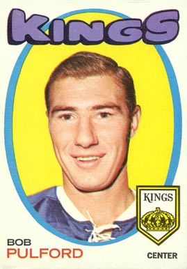 1971 Topps Bob Pulford #94 Hockey Card