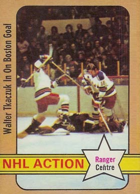 1972 O-Pee-Chee Walt Tkaczuk #110 Hockey Card