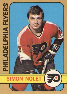 1972 O-Pee-Chee Simon Nolet #125 Hockey Card