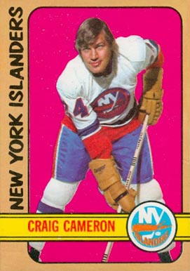 1972 O-Pee-Chee Craig Cameron #13 Hockey Card