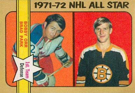 1972 O-Pee-Chee All-Star 1st Team Defense #227 Hockey Card