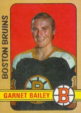 1972 O-Pee-Chee Garnet Bailey #191 Hockey Card
