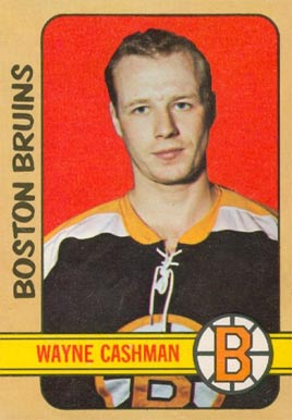 1972 O-Pee-Chee Wayne Cashman #68 Hockey Card