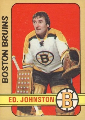 1972 O-Pee-Chee Ed Johnston #261 Hockey Card