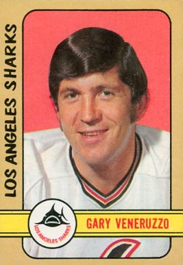 1972 O-Pee-Chee Gary Veneruzzo #330 Hockey Card