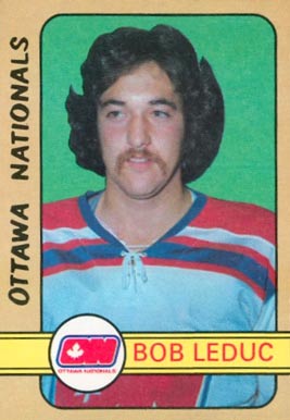1972 O-Pee-Chee Bob Leduc #322 Hockey Card