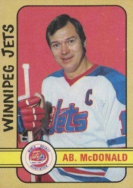 1972 O-Pee-Chee Ab McDonald #321 Hockey Card