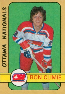 1972 O-Pee-Chee Ron Climie #318 Hockey Card