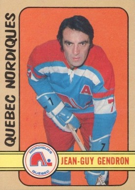 1972 O-Pee-Chee Jean-Guy Gendron #302 Hockey Card