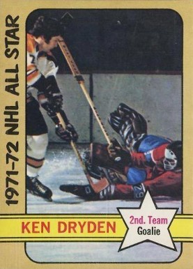 1972 O-Pee-Chee Ken Dryden #247 Hockey Card