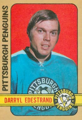 1972 O-Pee-Chee Darryl Edestrand #195 Hockey Card