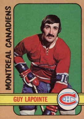 1972 O-Pee-Chee Guy Lapointe #86 Hockey Card