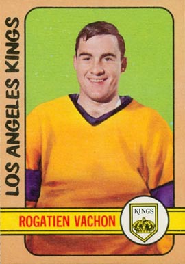 1972 O-Pee-Chee Rogatien Vachon #100 Hockey Card
