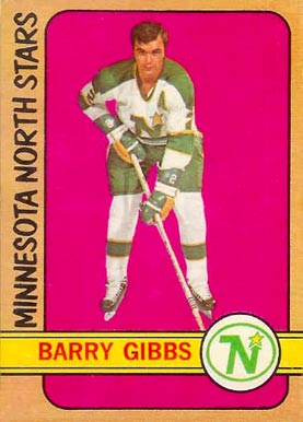 1972 O-Pee-Chee Barry Gibbs #101 Hockey Card