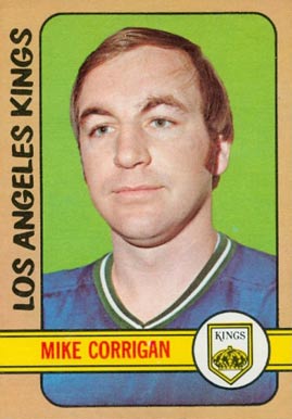 1972 O-Pee-Chee Mike Corrigan #74 Hockey Card
