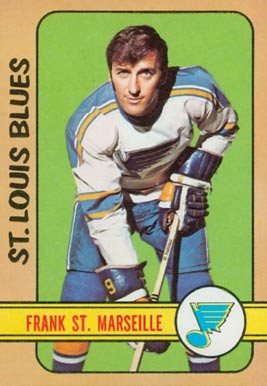 1972 O-Pee-Chee Frank St. Marseille #65 Hockey Card