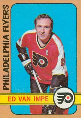 1972 O-Pee-Chee Ed Van Impe #33 Hockey Card