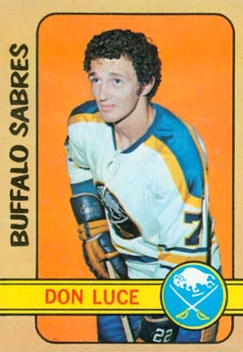 1972 O-Pee-Chee Don Luce #95 Hockey Card