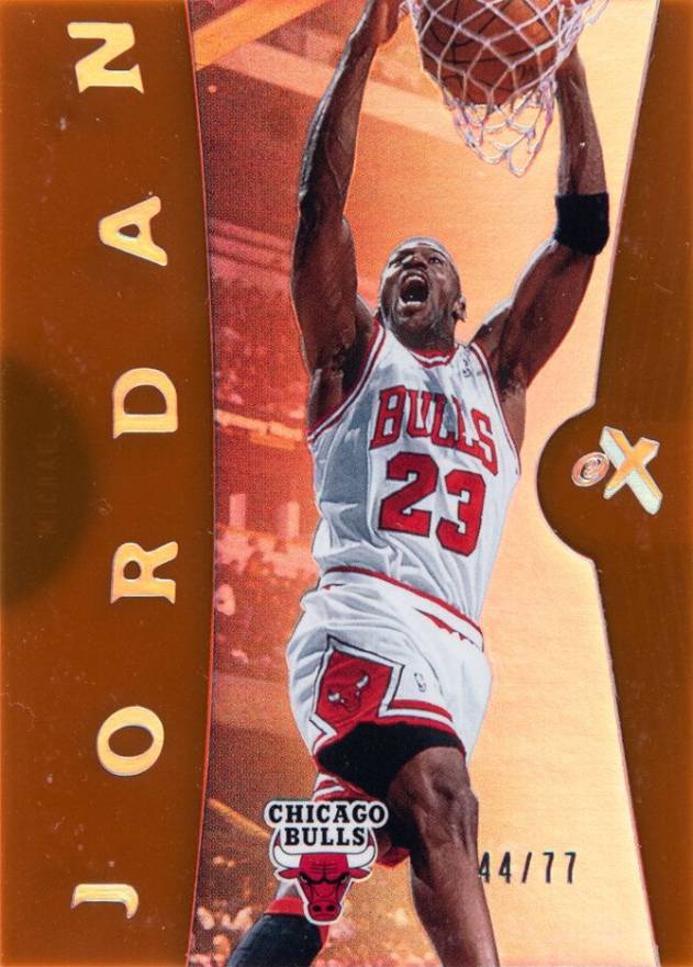 2006 Fleer E-X Michael Jordan #4 Basketball Card