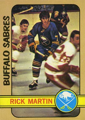 1972 Topps Richard Martin #145 Hockey Card