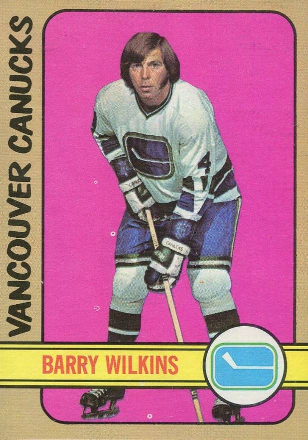 1972 Topps Barry Wilkins #102 Hockey Card