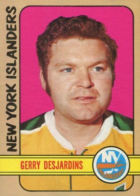 1972 Topps Gerry Desjardins #38 Hockey Card