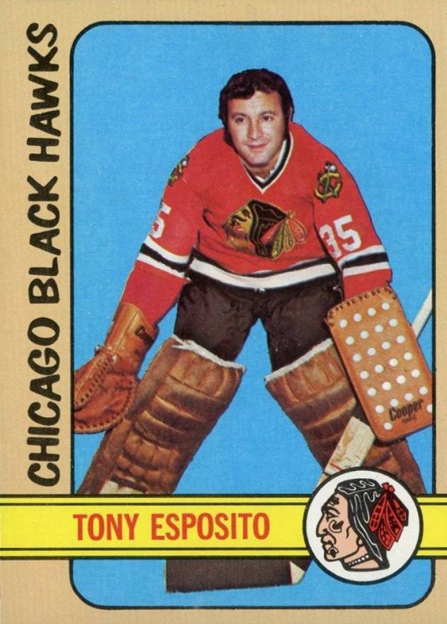 1972 Topps Tony Esposito #20 Hockey Card