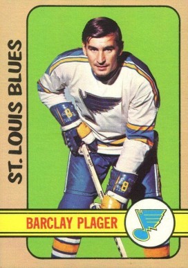 1972 Topps Barclay Plager #136 Hockey Card
