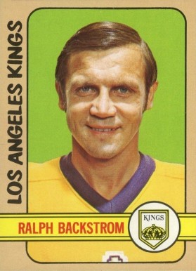 1972 Topps Ralph Backstrom #133 Hockey Card