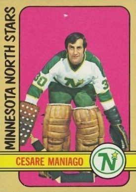 1972 Topps Cesare Maniago #104 Hockey Card