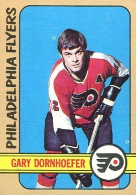 1972 Topps Gary Dornhoefer #41 Hockey Card