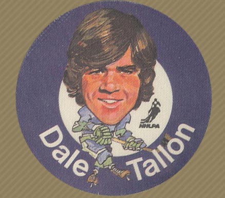 1973 Mac's Milk Dale Tallon #28 Hockey Card
