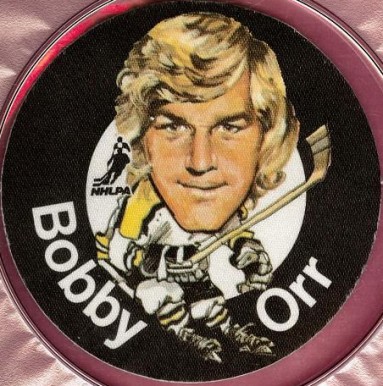 1973 Mac's Milk Bobby Orr #19 Hockey Card