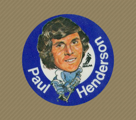 1973 Mac's Milk Paul Henderson #9 Hockey Card