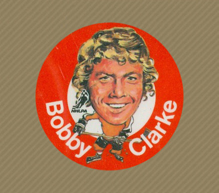 1973 Mac's Milk Bobby Clarke #4 Hockey Card