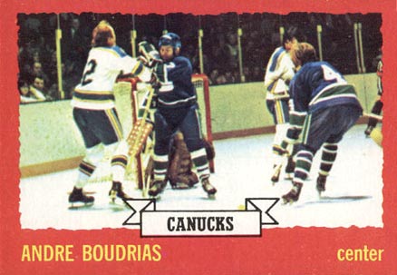 1973 O-Pee-Chee Andre Boudrias #19 Hockey Card