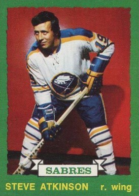 1973 O-Pee-Chee Steve Atkinson #245 Hockey Card