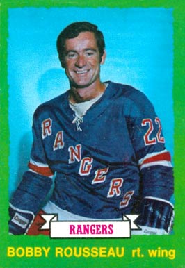 1973 O-Pee-Chee Bobby Rousseau #233 Hockey Card