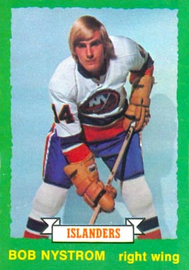 1973 O-Pee-Chee Bob Nystrom #202 Hockey Card