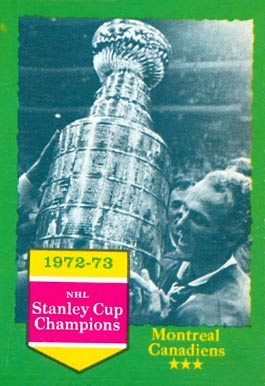 1973 O-Pee-Chee Montreal Canadiens #198 Hockey Card