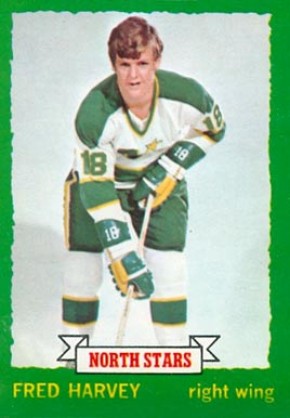 1973 O-Pee-Chee Fred Harvey #190 Hockey Card