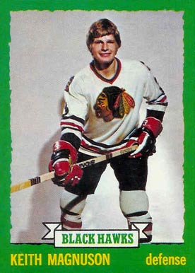 1973 O-Pee-Chee Keith Magnuson #151 Hockey Card